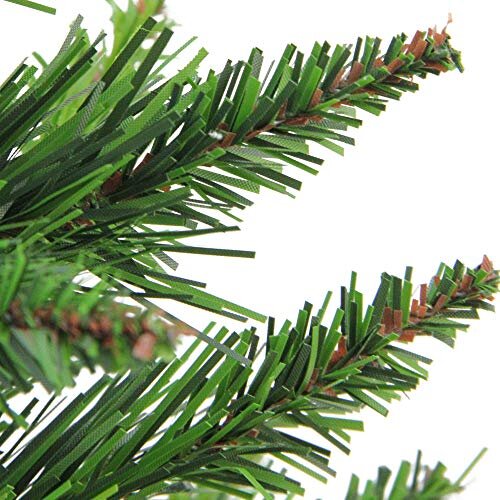 Northlight Mini Balsam Pine Christmas Tree in Burlap Base, Green